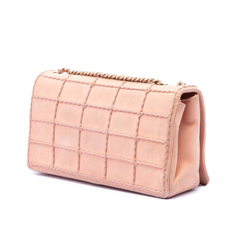 Small Stitched Iridescent Lambskin Reissue 2.55 Single Flap - Image 2