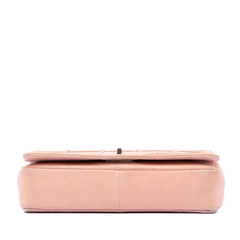 Small Stitched Iridescent Lambskin Reissue 2.55 Single Flap - Image 3