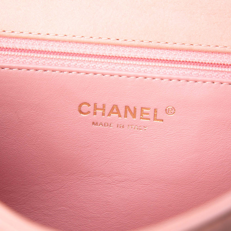 Small Stitched Iridescent Lambskin Reissue 2.55 Single Flap - Image 5