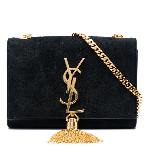Small Suede Monogram Kate Tassel Crossbody - Image 1