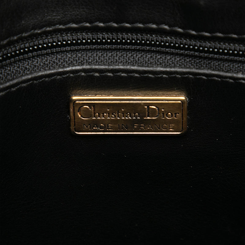 Leather CD Logo Handbag - Image 5