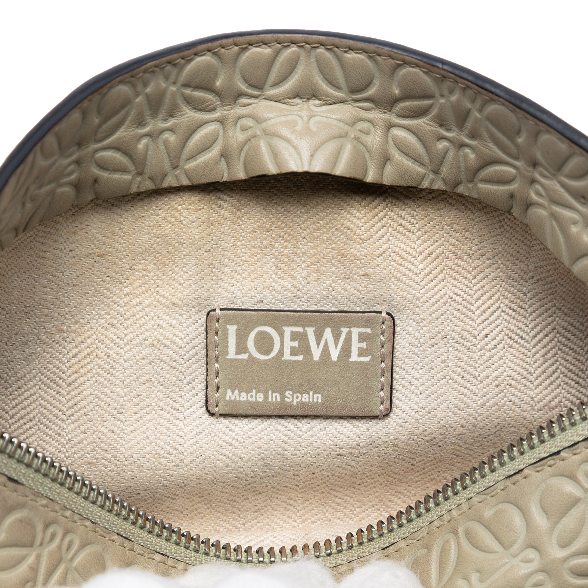 Embossed Calfskin Anagram Repeat T Clutch - Image 5