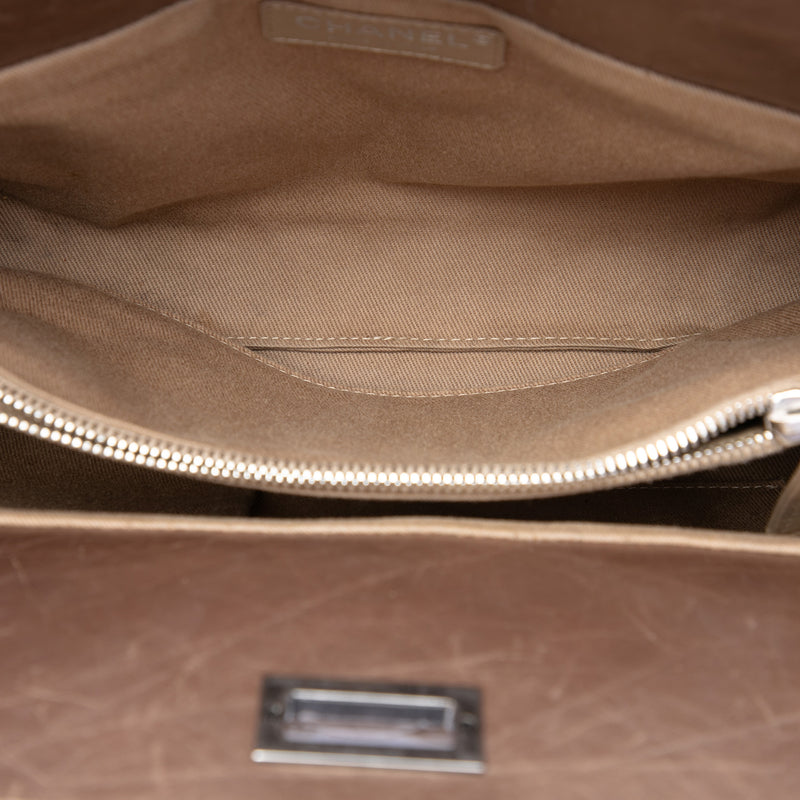 Quilted Metallic Aged Calfskin Reissue 2.55 Tote - Image 4