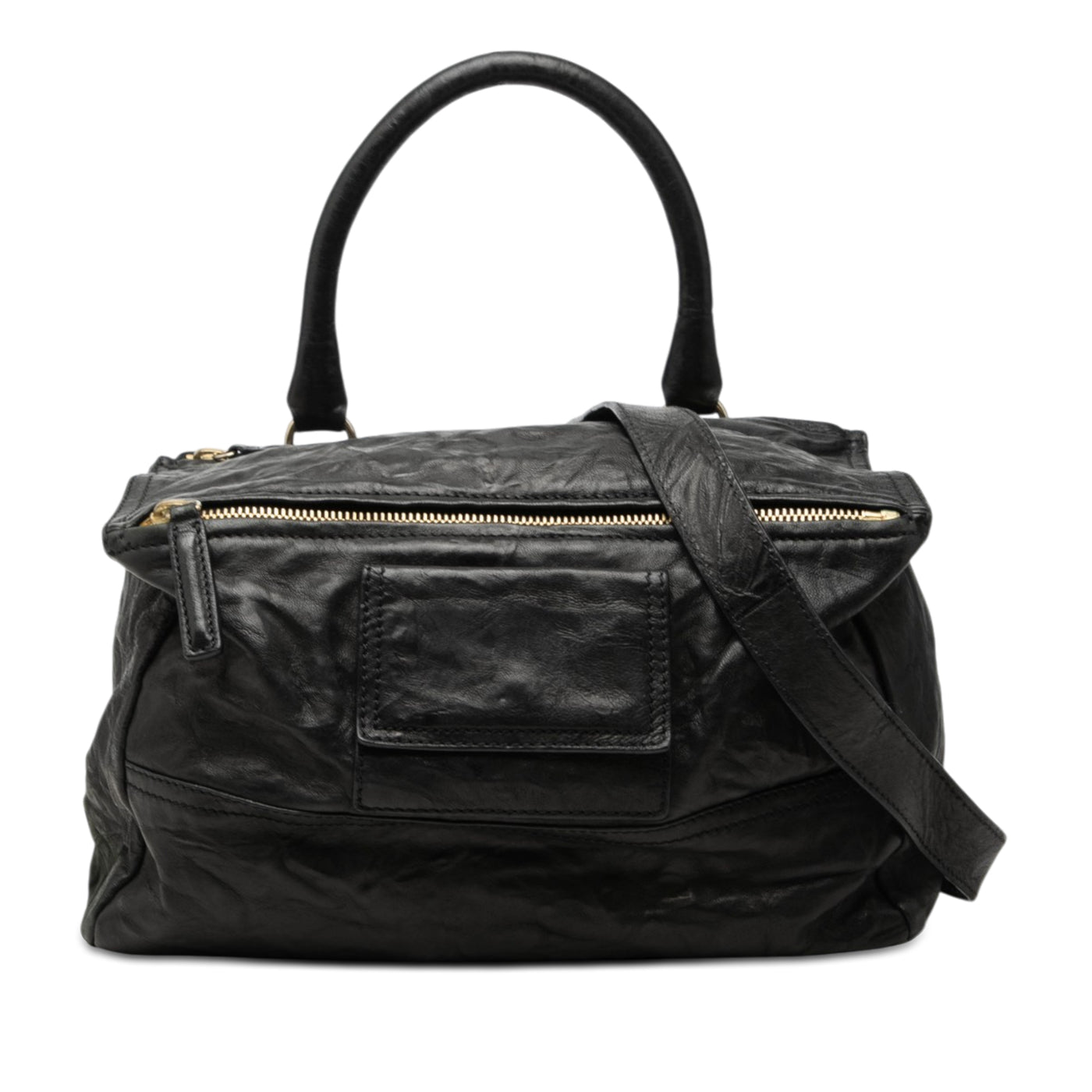Medium Leather Pandora Satchel - Image 1