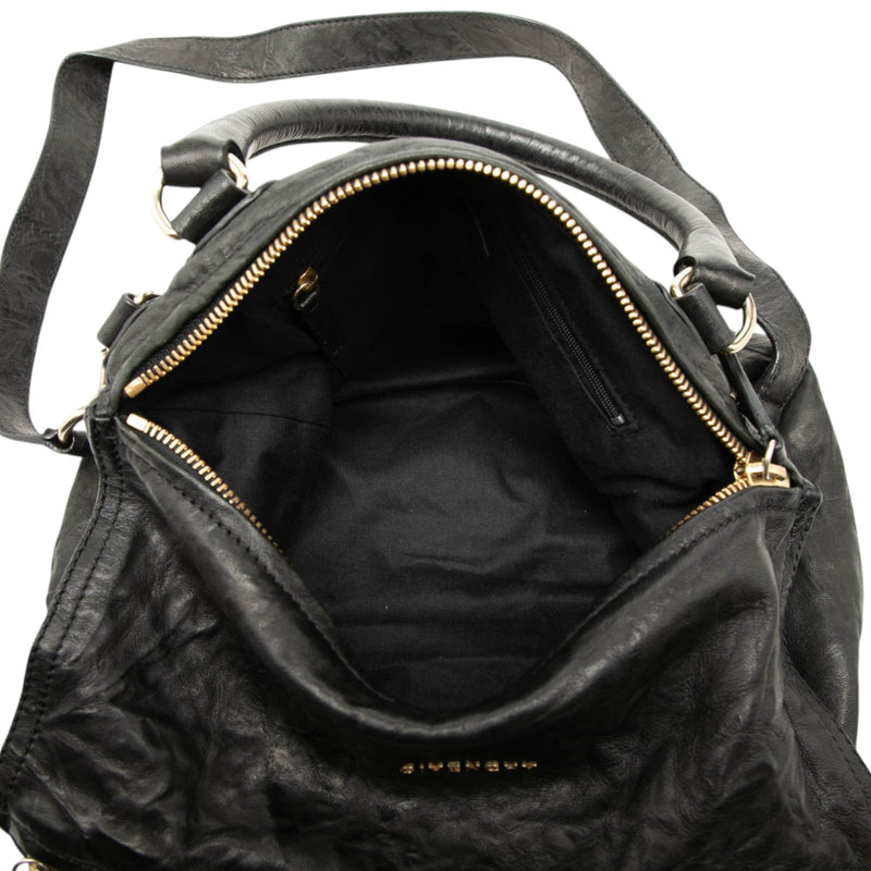 Medium Leather Pandora Satchel - Image 4