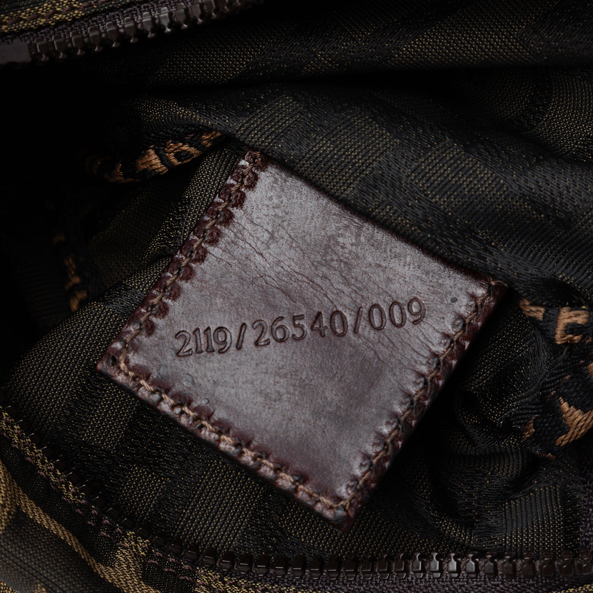 Mini Zucca Canvas Handbag - Image 6
