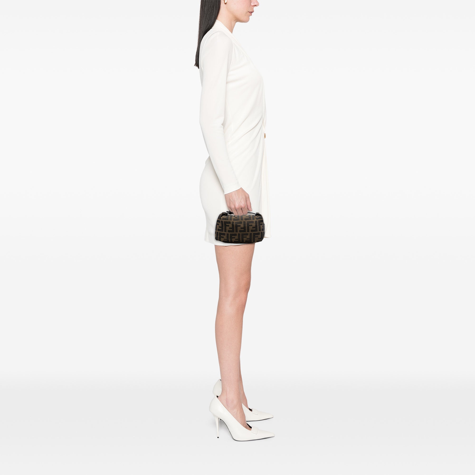 Mini Zucca Canvas Handbag - Image 7