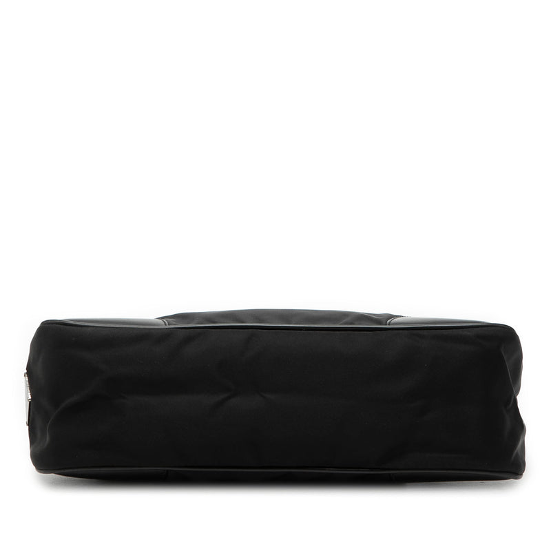Vitello Trimmed Tessuto Handbag - Image 3