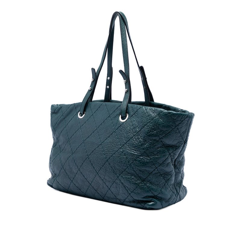 Large Glazed Calfskin On The Road Tote - Image 2