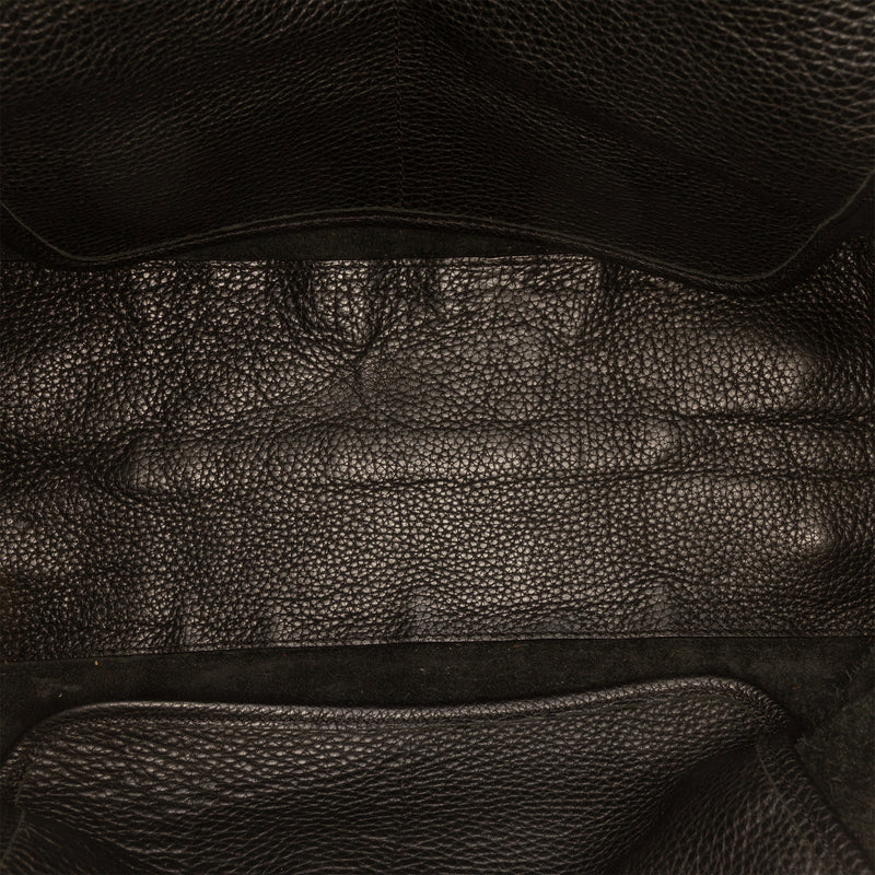 Pebbled Leather D Ring Tote - Image 4