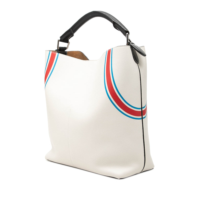 Paulas Ibiza Printed Leather T 22 Bucket Bag - Image 2