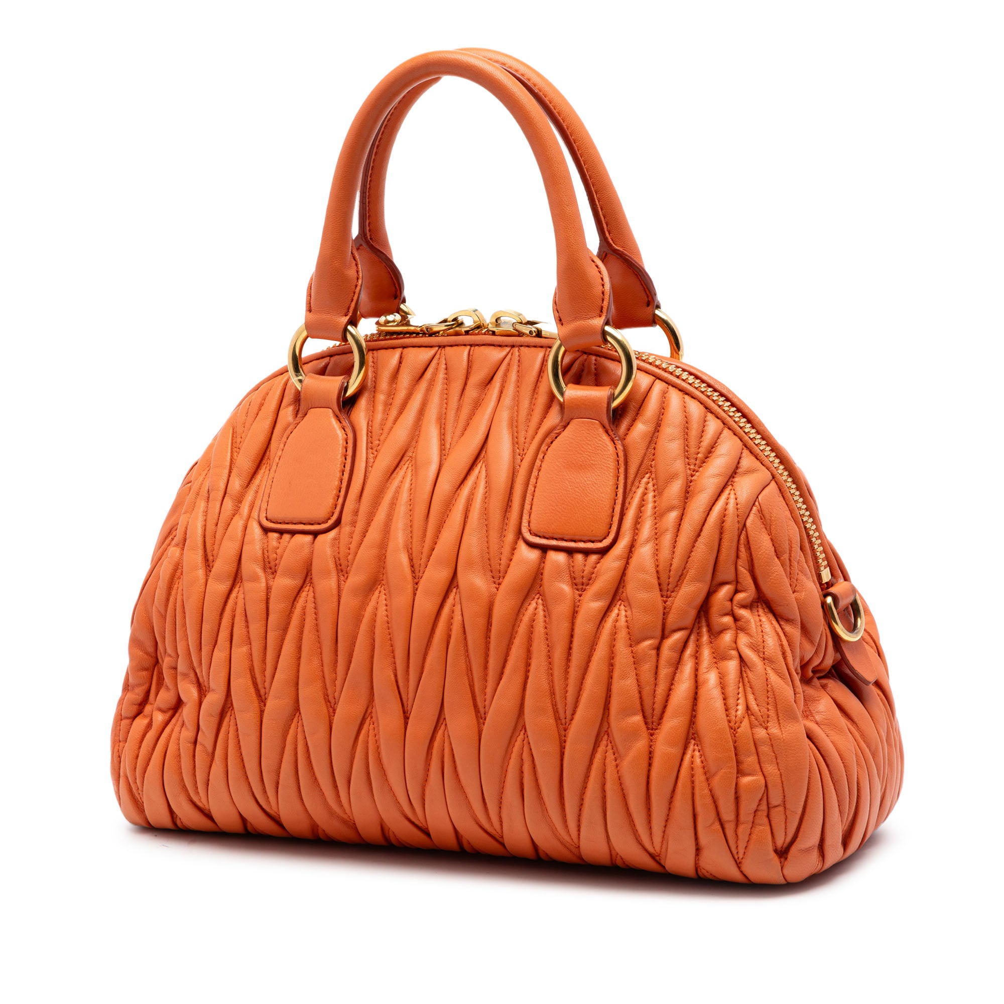 Matelasse Nappa Dome Satchel - Image 2