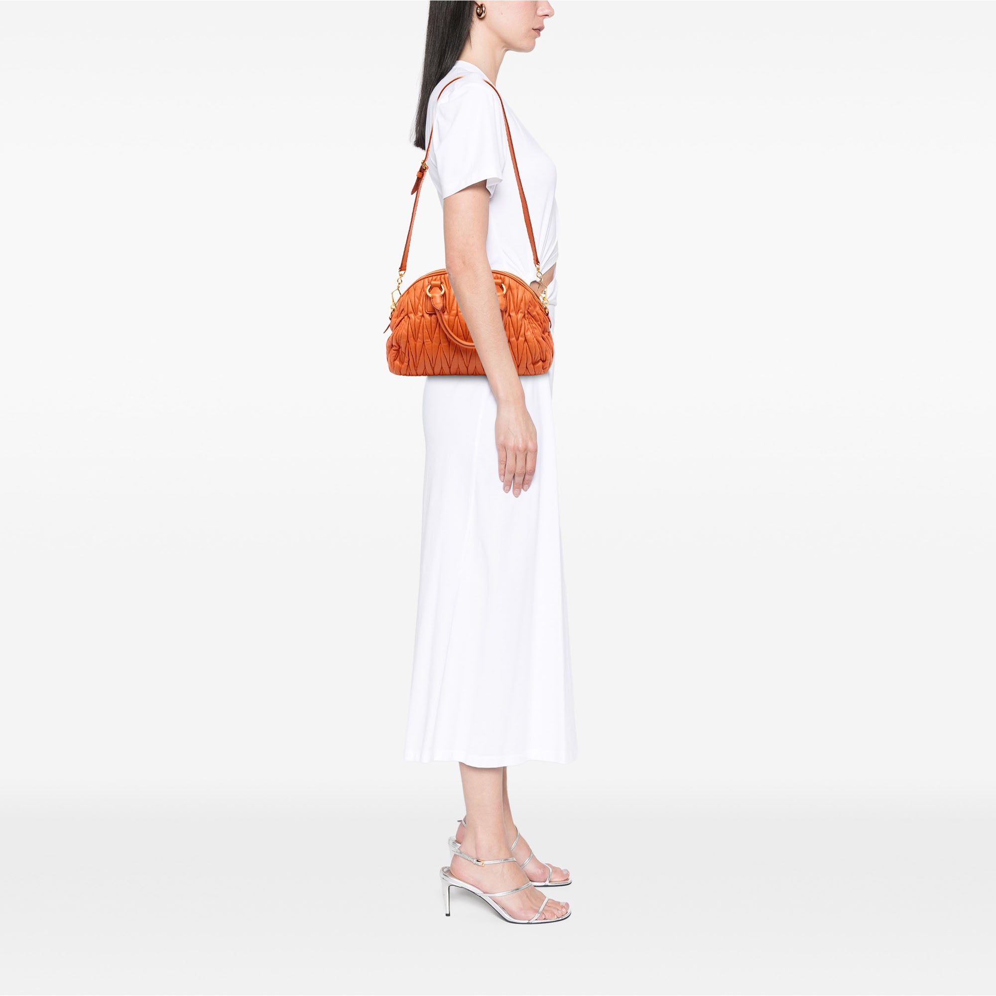 Matelasse Nappa Dome Satchel - Image 6
