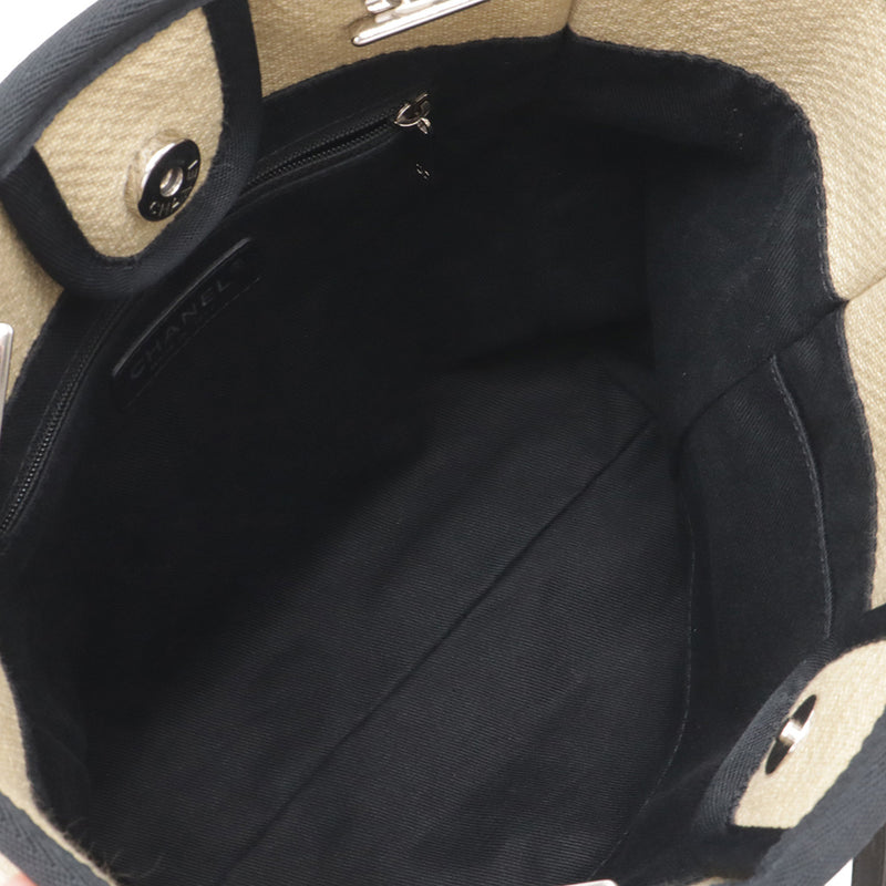 Mini Canvas Deauville Tote - Image 3