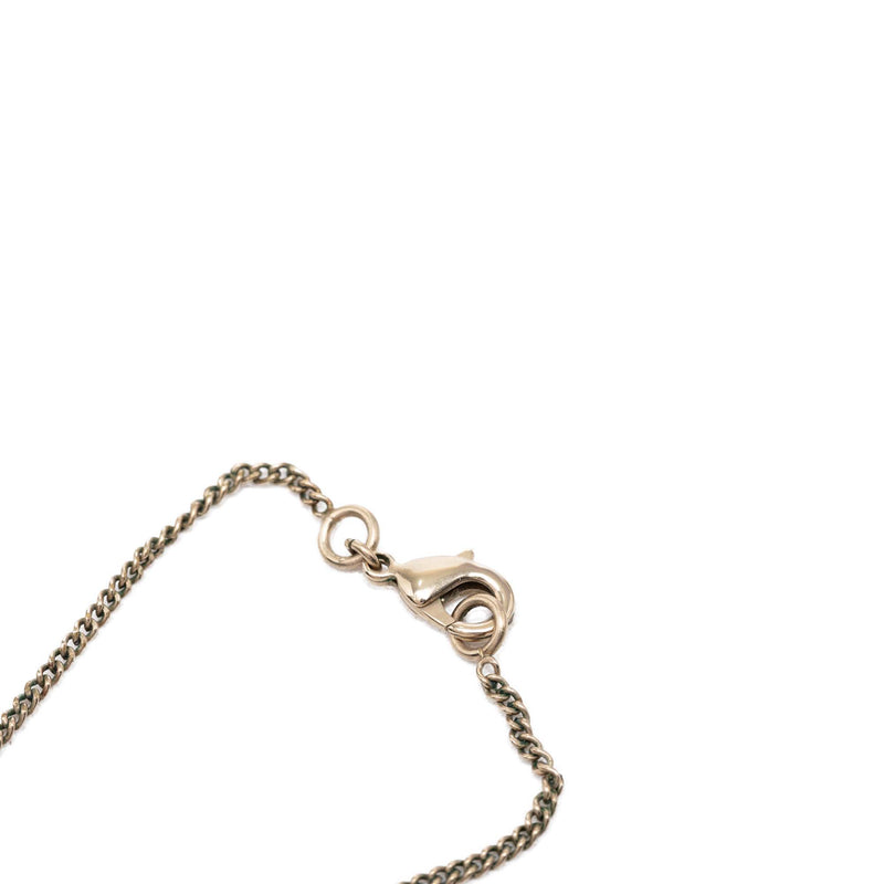 CC Gold Plated Resin Pendant Necklace - Image 3