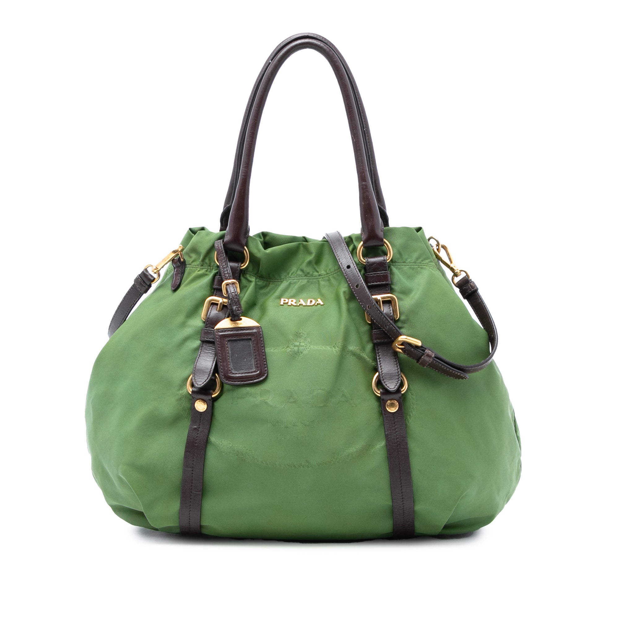 Tessuto Canapa Logo Satchel - Image 1