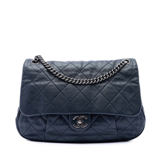 Quilted Calfskin Coco Pleats Flap - Image 1