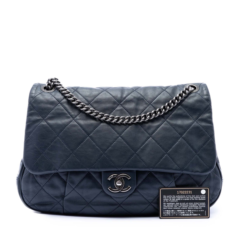 Quilted Calfskin Coco Pleats Flap - Image 7