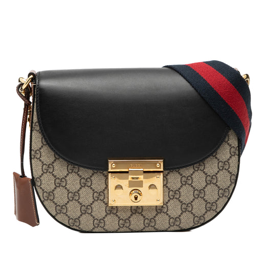 GG Supreme Web Padlock Crossbody - Image 1