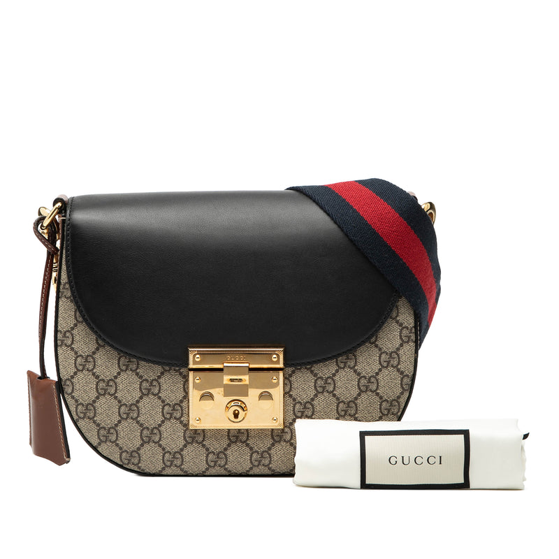 GG Supreme Web Padlock Crossbody - Image 8
