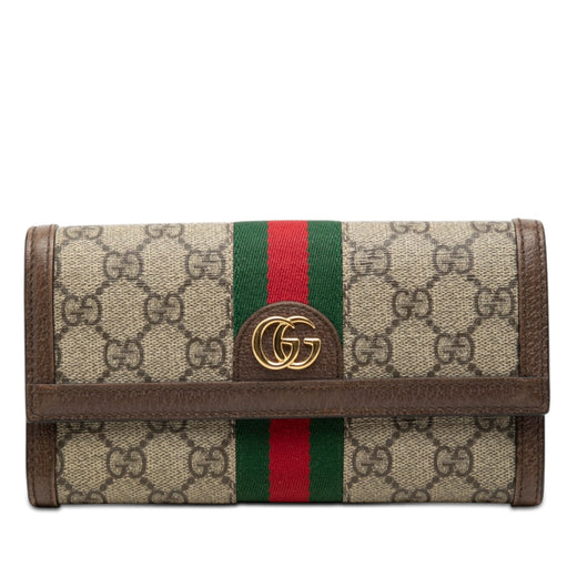 GG Supreme Web Ophidia Continental Wallet - Image 1