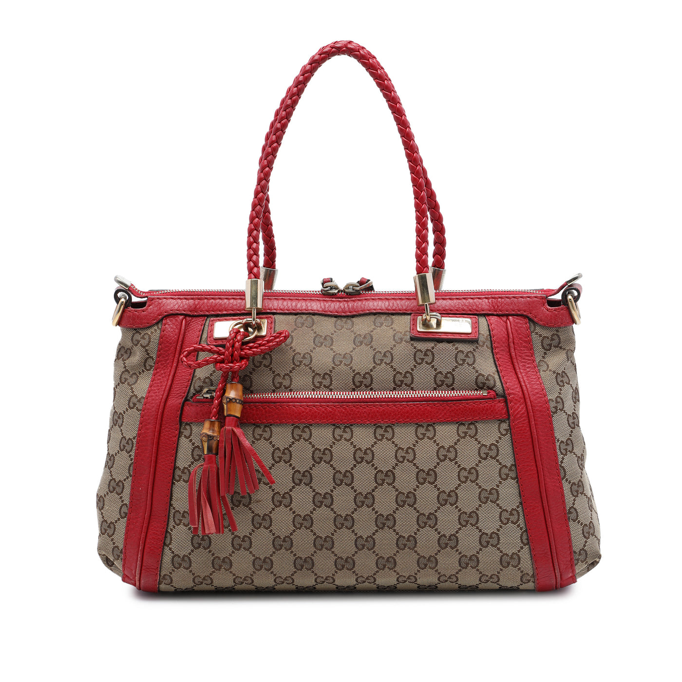 GG Canvas Bella Satchel - Image 1
