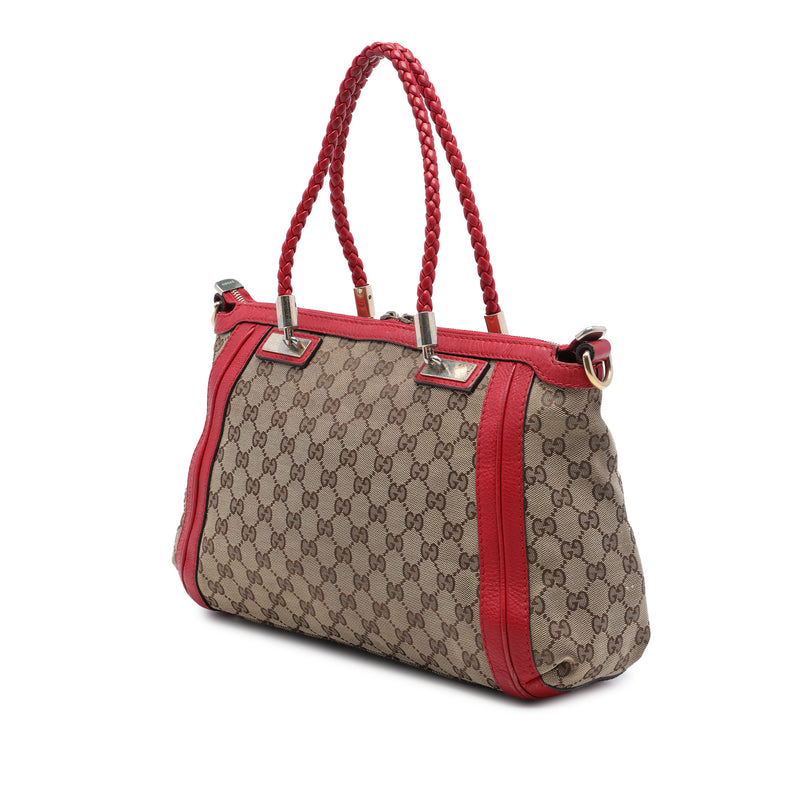 GG Canvas Bella Satchel - Image 2