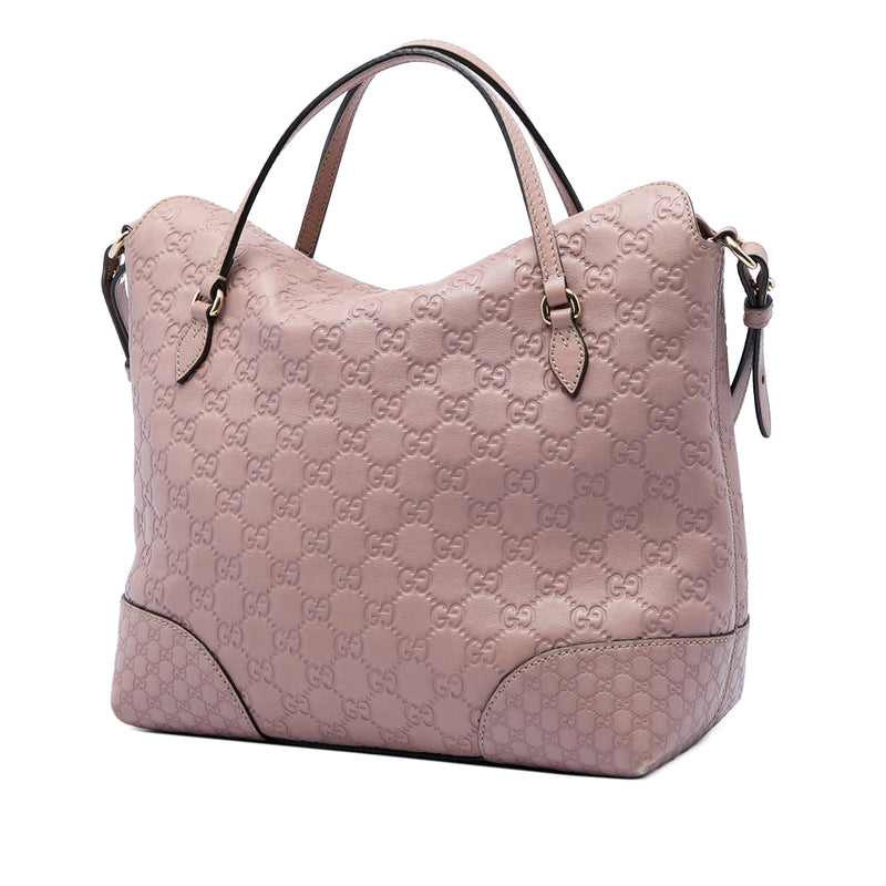 Medium Guccissima Bree Fold Over Tote - Image 2