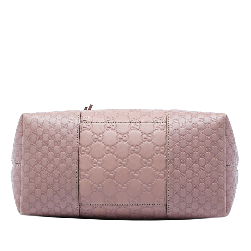 Medium Guccissima Bree Fold Over Tote - Image 3
