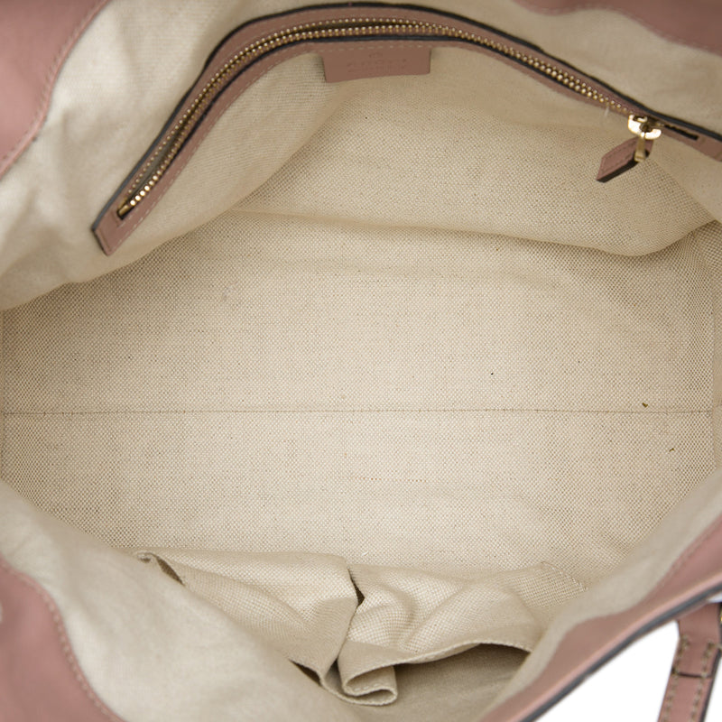 Medium Guccissima Bree Fold Over Tote - Image 4