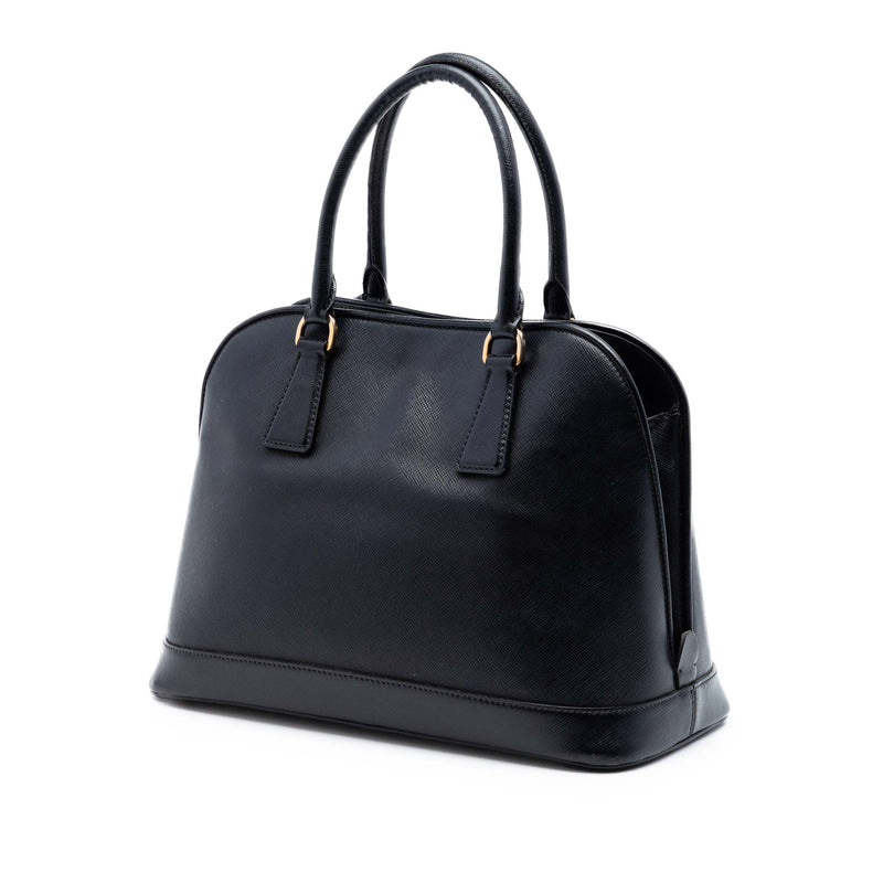 Medium Saffiano Lux Open Promenade Satchel - Image 2