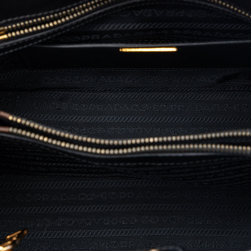 Medium Saffiano Lux Open Promenade Satchel - Image 4