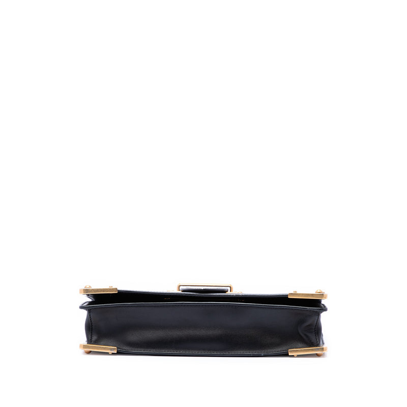 City Calf and Saffiano Cahier Chain Clutch - Image 3