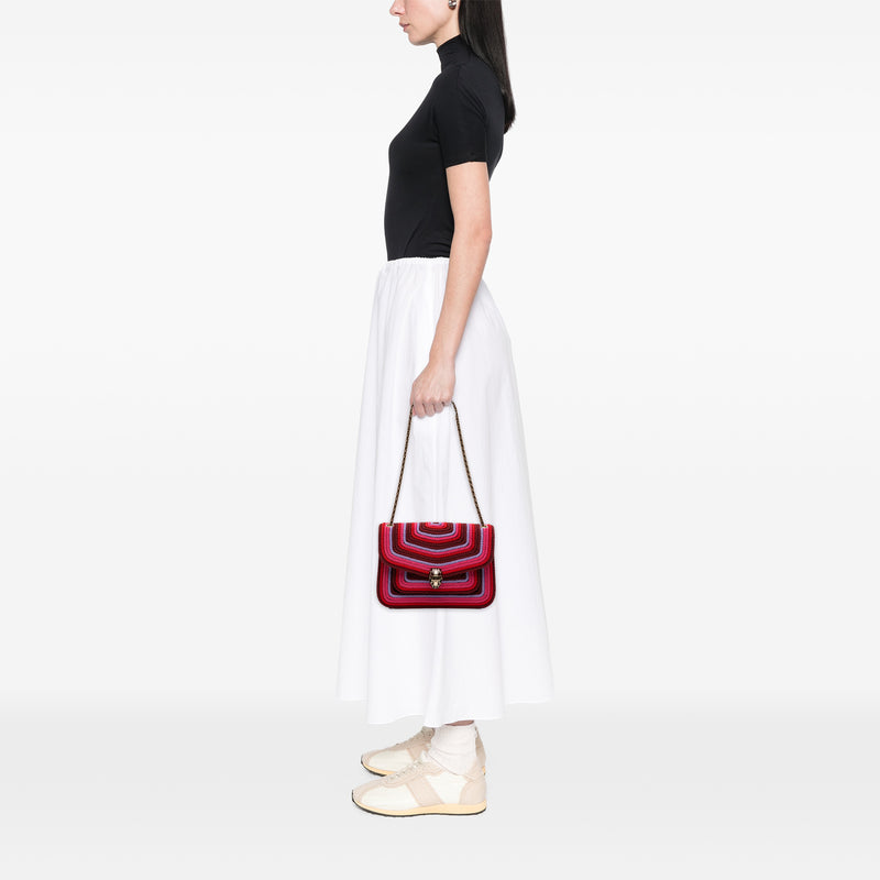 Polyester Serpenti Forever Kaleidoscopia Shoulder Bag - Image 6