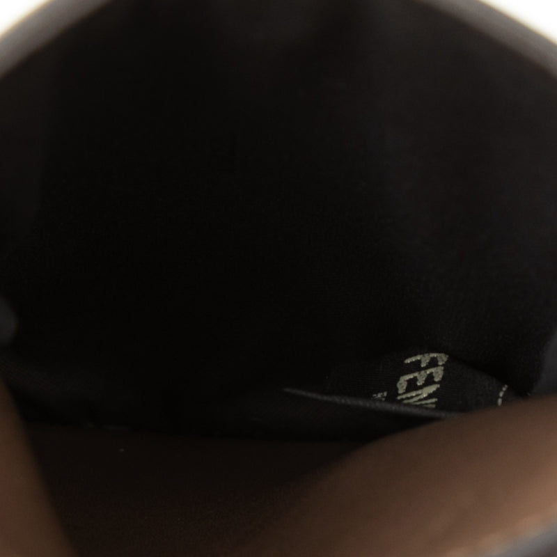 FF 1974 Embossed Leather Phone Pouch on Chain - Image 4