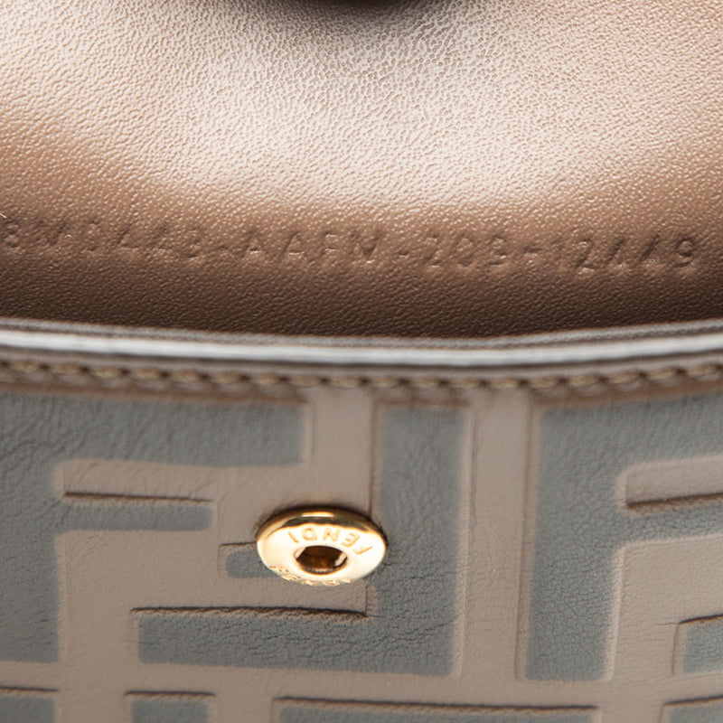 FF 1974 Embossed Leather Phone Pouch on Chain - Image 6