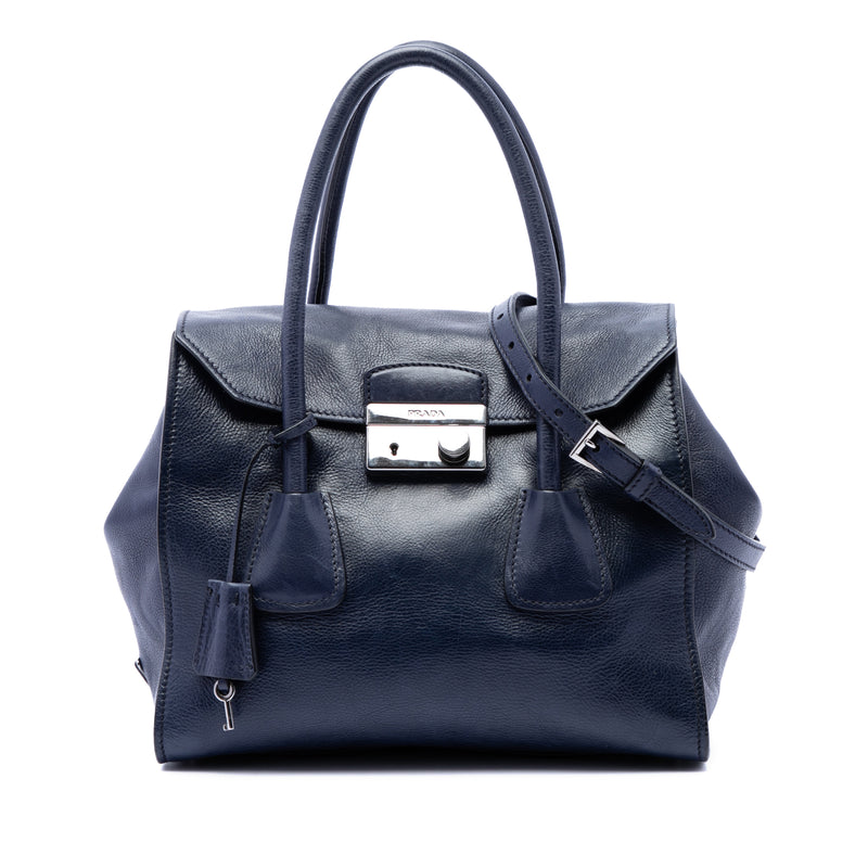 Glace Calf Sound Lock Satchel