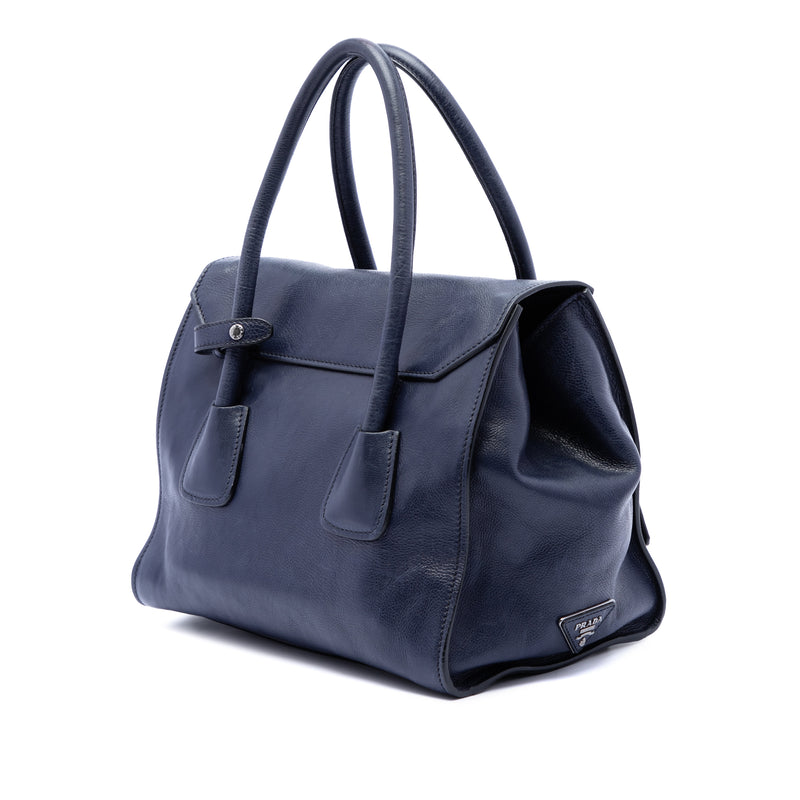 Glace Calf Sound Lock Satchel - Image 2