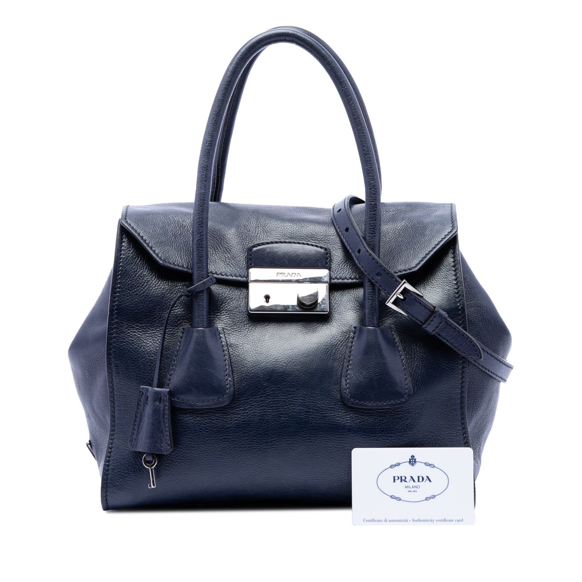 Glace Calf Sound Lock Satchel - Image 7