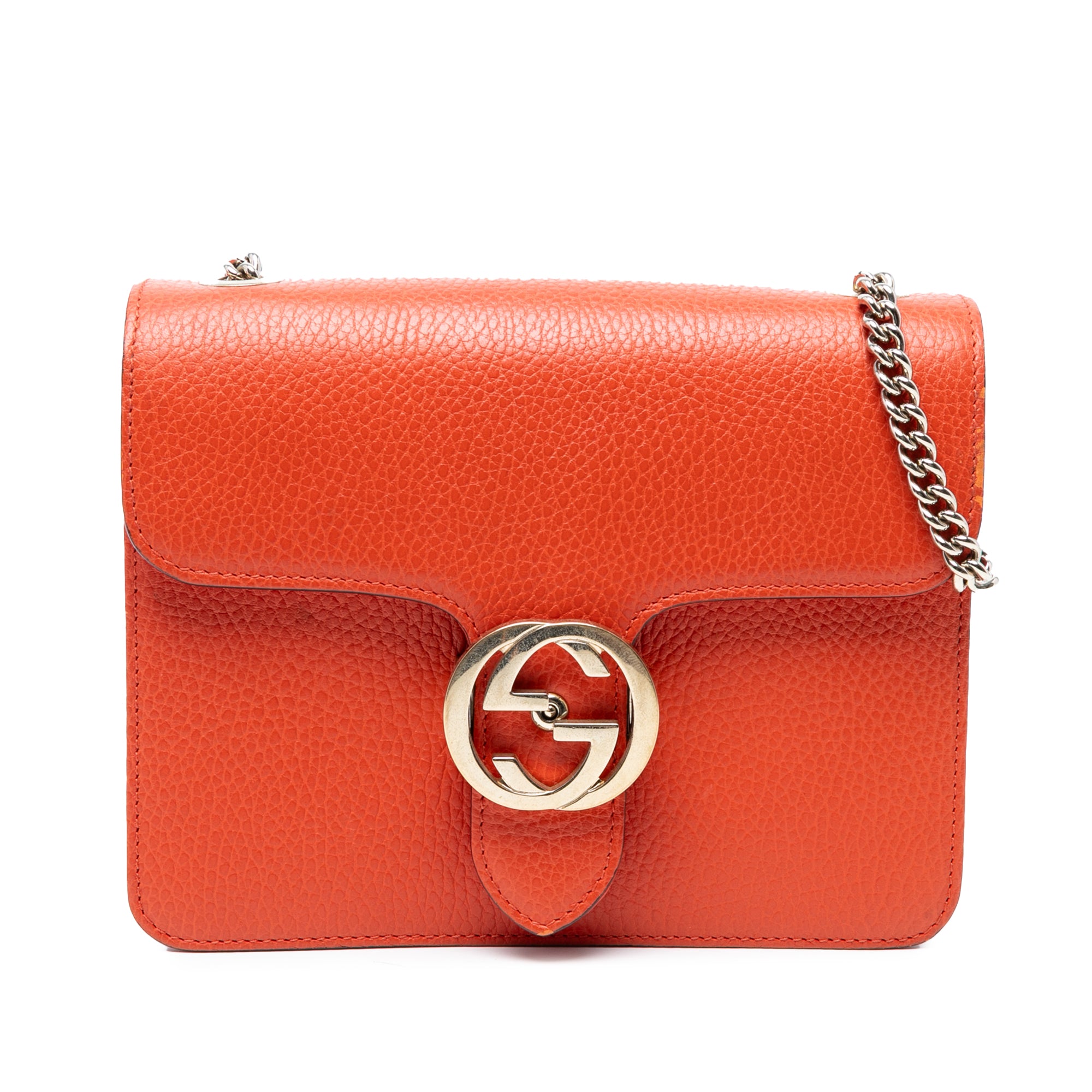 Small Dollar Calfskin Interlocking G Crossbody - Image 1