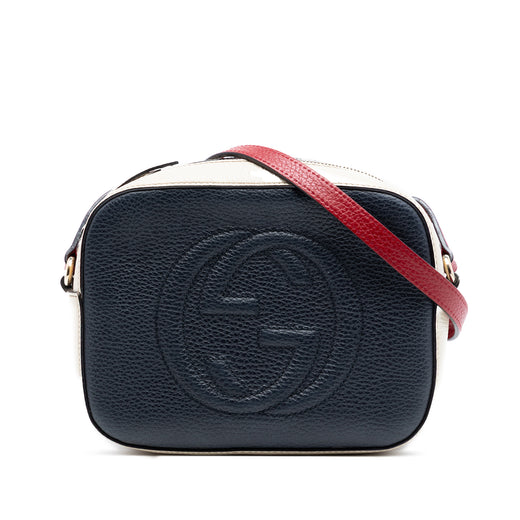 Small Tricolor Leather Soho Disco Crossbody - Image 1