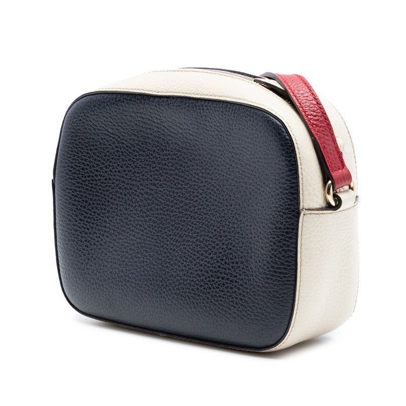 Small Tricolor Leather Soho Disco Crossbody - Image 2