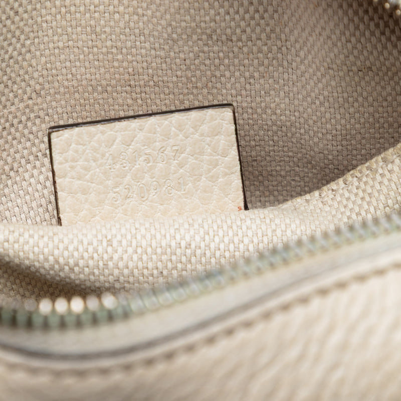 Small Tricolor Leather Soho Disco Crossbody - Image 6