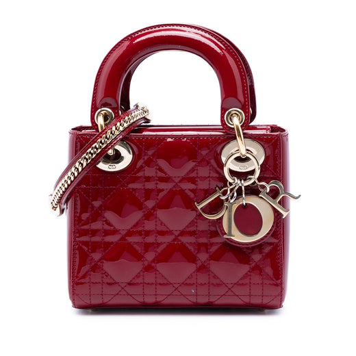 Mini Patent Cannage Lady Dior - Image 1