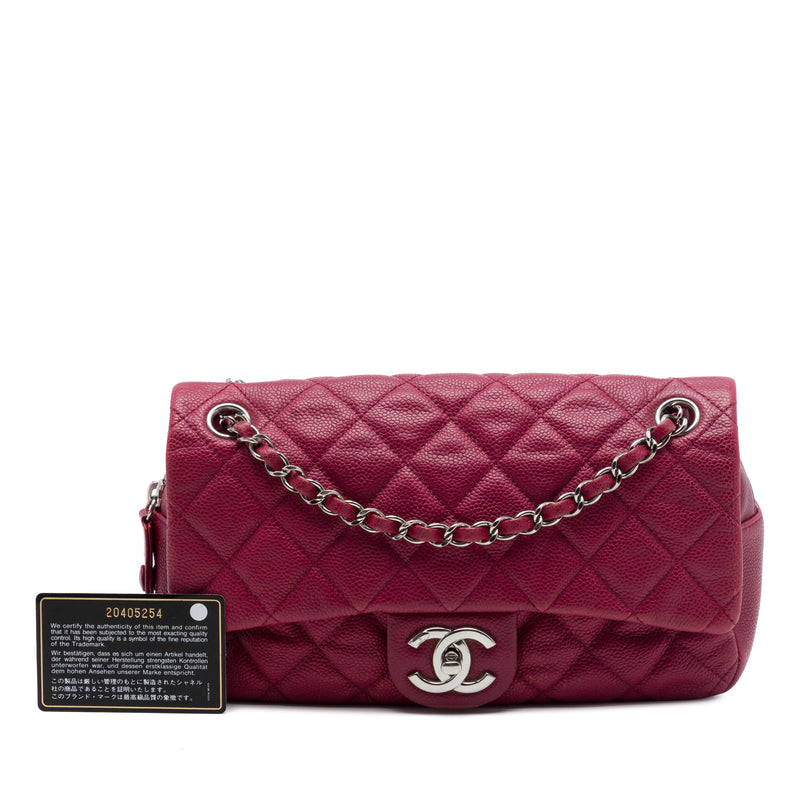 Medium Quilted Caviar Easy Flap - Image 7