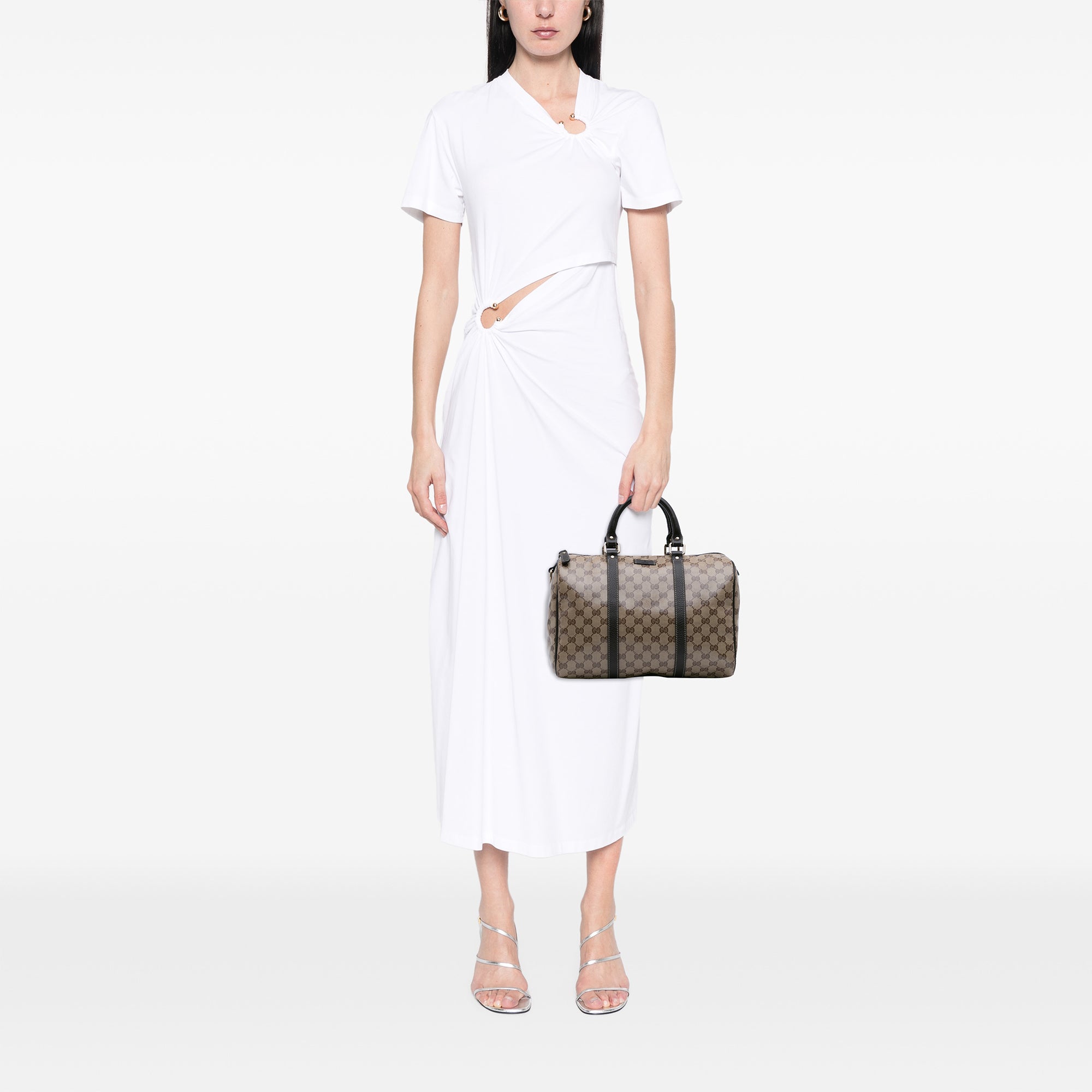 Medium GG Crystal Joy Boston Bag - Image 11