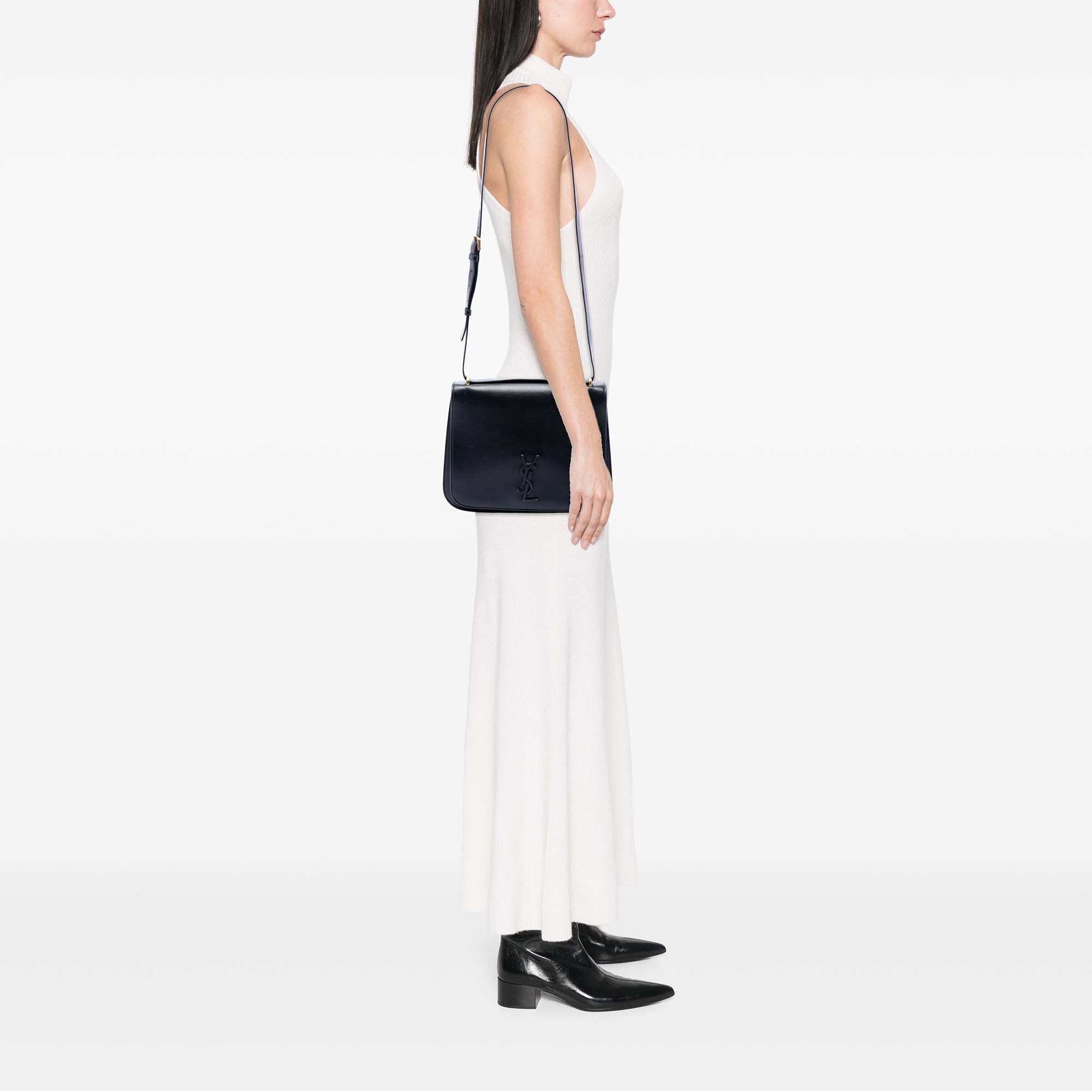 Medium Smooth Calfskin Spontini Crossbody - Image 6