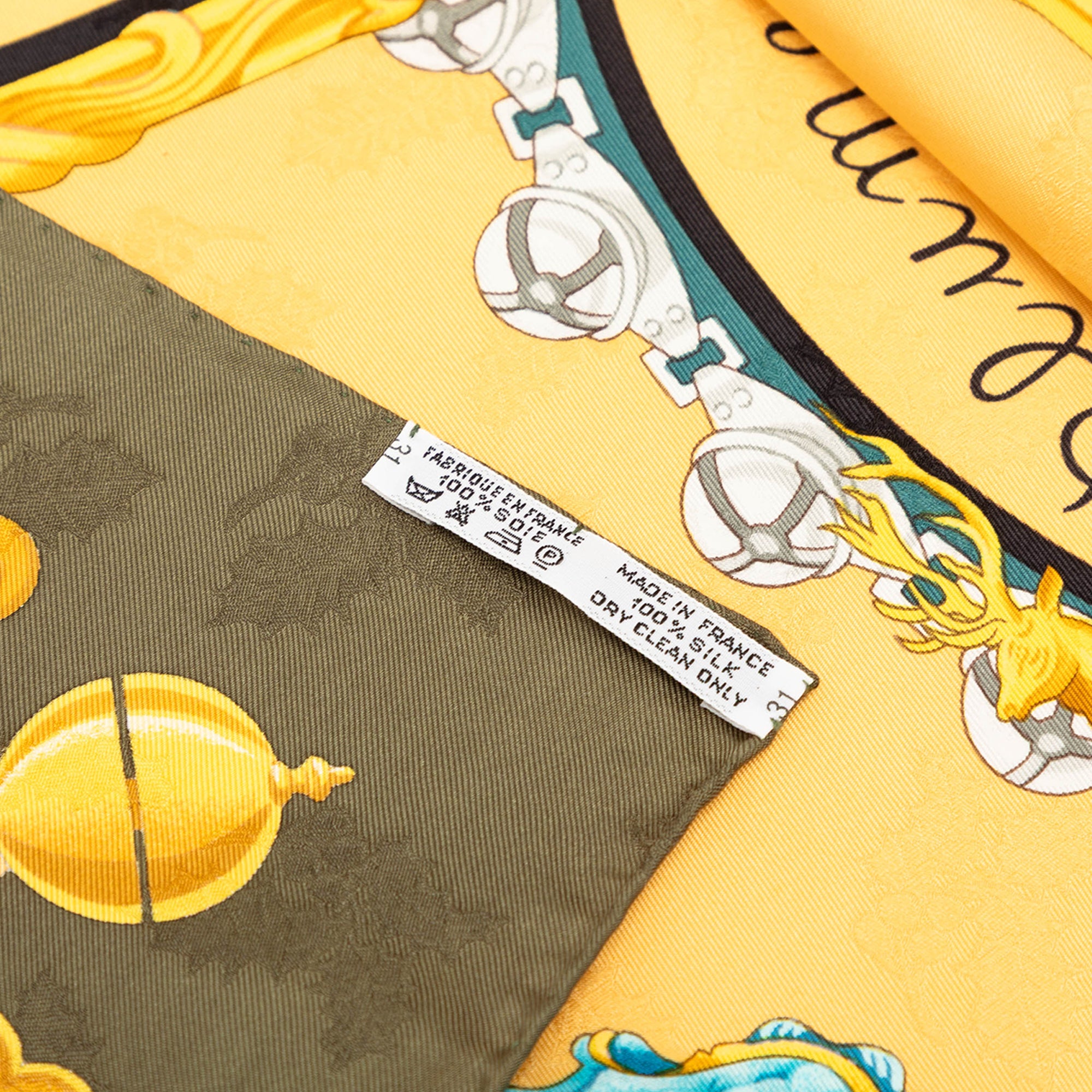 Plumes et Grelots Silk Scarf 90 - Image 5