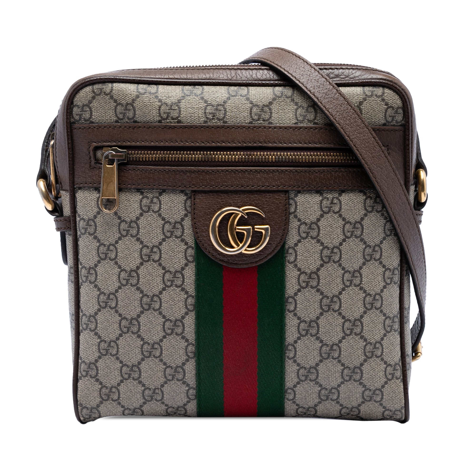 Small GG Supreme Web Ophidia Messenger Bag - Image 1