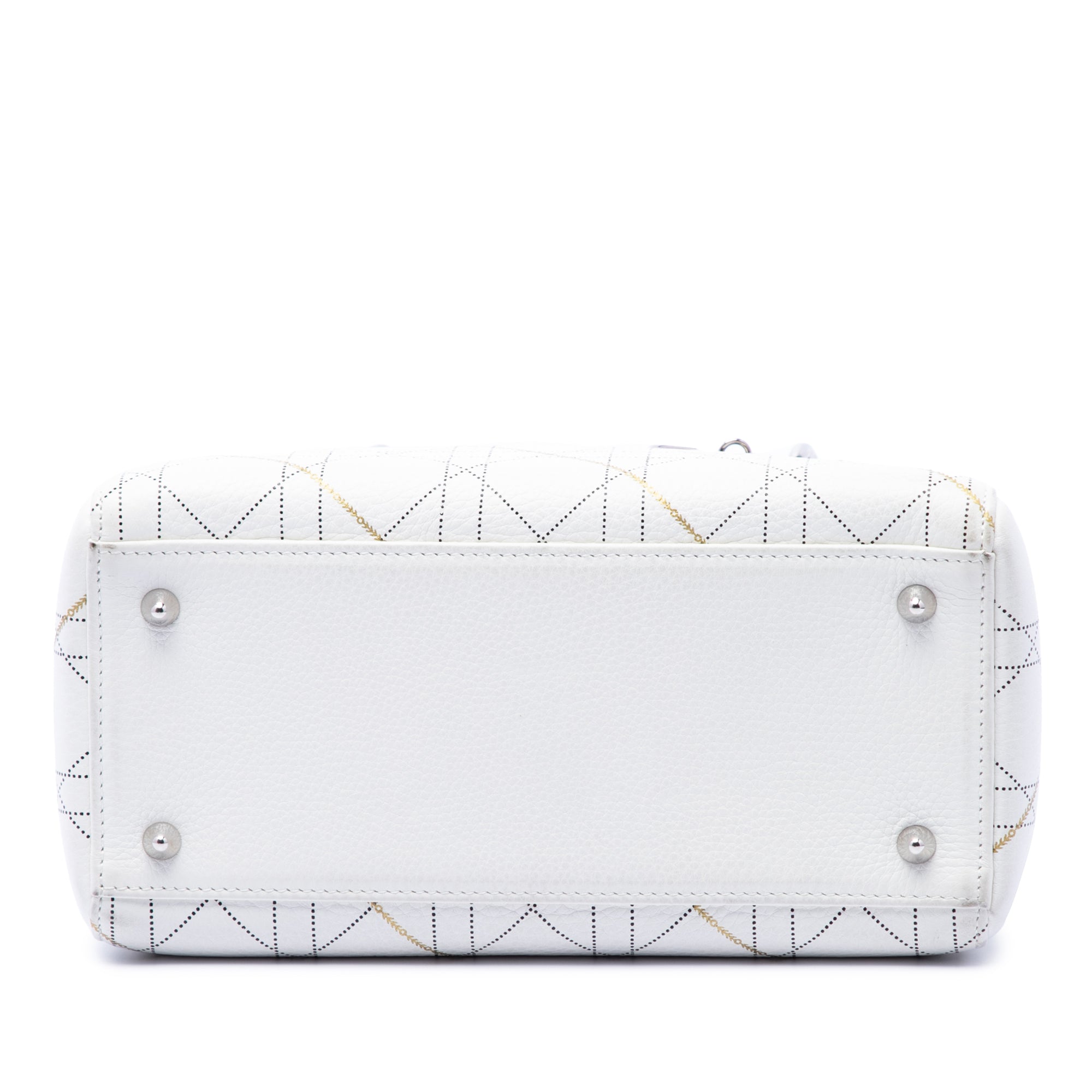 Medium Calfskin Cannage Print Lady Dior - Image 3